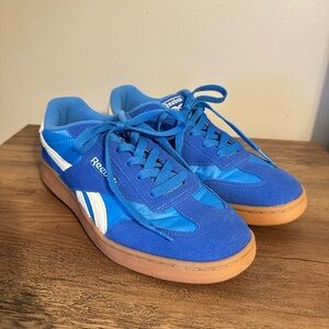 Reebok Royal Blue and White Sneakers